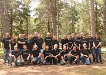 עובדי רמון ספייס. צילום: בועז פורמן