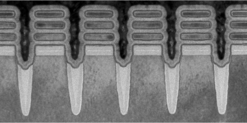 שבב 2 ננומטר על גבי NANOSHEET. קרדיט: IBM Research