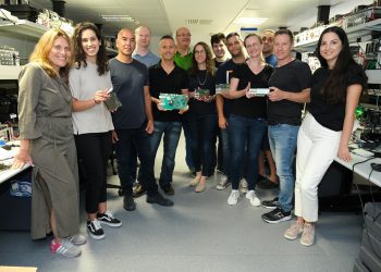 קבוצת פיתוח ה-IPU באינטל ישראל. צילום: אסף פטוקה