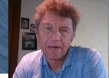 ד"ר יבגני גוסייב, יו"ר tinyML Foundation ומנהל בכיר בחברת קוולקום. צילום מסך מכנס ChipEx2021