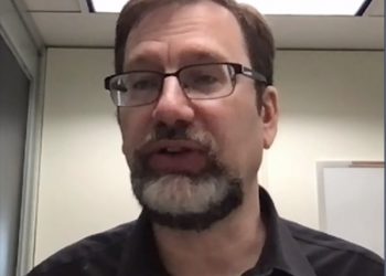 סקוט קראודר, סגן נשיא IBM למיחשוב קוונטי. צילום מסך מתוך ChipEx2021