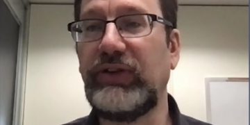 סקוט קראודר, סגן נשיא IBM למיחשוב קוונטי. צילום מסך מתוך ChipEx2021