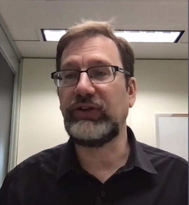 סקוט קראודר, סגן נשיא IBM למיחשוב קוונטי. צילום מסך מתוך ChipEx2021