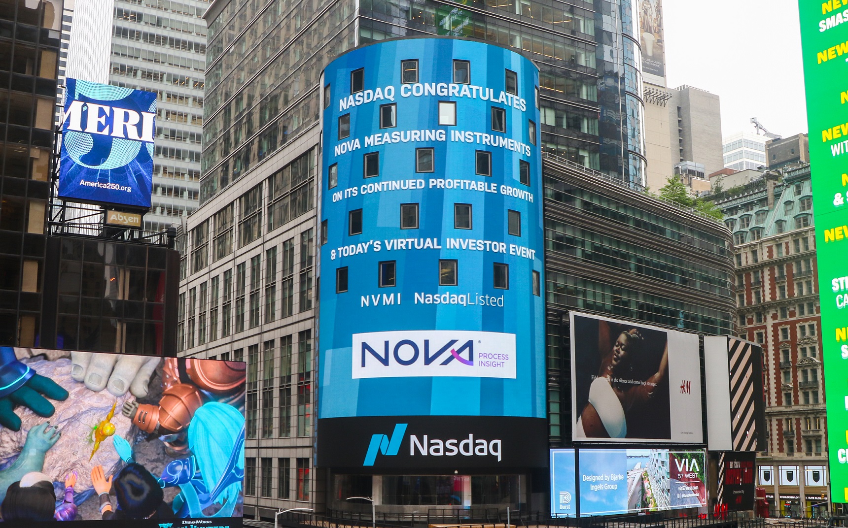 הנאסדק בברכה לנובה. צילום יחצ