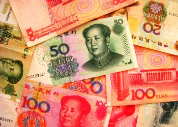 שטרות יואן סיניים. אילוסטרציה: depositphotos.com