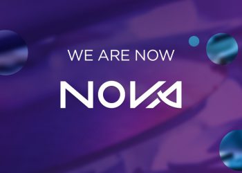 הלוגו החדש של נובה, 2021. צילום יחצ