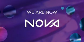 הלוגו החדש של נובה, 2021. צילום יחצ