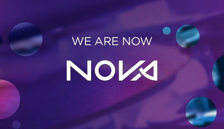 הלוגו החדש של נובה, 2021. צילום יחצ