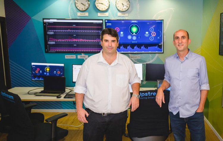 מימין לשמאל_שותפים מייסדים אפסטרים סקיוריטי_ יואב לוי מנכל החברה ויונתן אפל סמנכל טכנולוגיות. צלם: ירין טרנוס