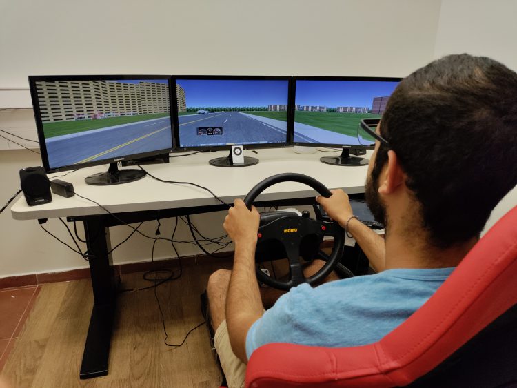 סימולציית תמרור חכם של אוטוטוקס ואוניברסיטת בן גוריון. צילום יחצ