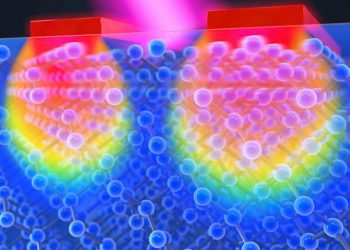 לייזר מחמם משטחי סיליקון זעירים במיוחד [באדיבות: Steven Burrows/JILA]