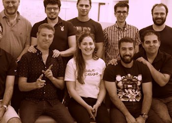 צוות חברת בלינק. צילום: צחי מזרחי