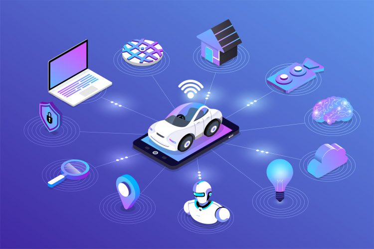 החיישנים השונים הנדרשים לרכב אוטונומי. אילוסטרציה: depositphotos.com