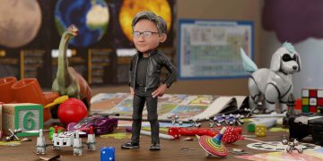 יצירת אווטאר בסביבת Omniverse. צילום יחצ, אנבידיה