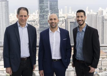 מייסדי TriEye משמאל לימין - פרופ' אוריאל לוי (CTO), אבי בקל (מנכ"ל), עומר קאפח (סמנכ"ל מו"פ). קרדיט - מקסים דינשטיין