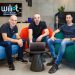 מייסדי WIliot. מימין: אלון יחזקאלי, טל תמיר, ירון אלבוים. צילום: טיטאן מיתוג/ נמרוד גנישר