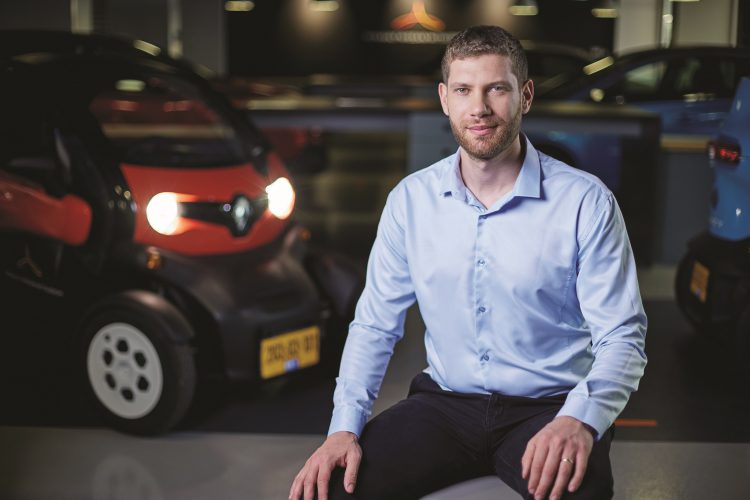 עמוס שצ'ופק, מנכל מעבדת החדשנות רנו ניסאן מיצובישי בישראל. צילום יחצ