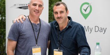 בתמונה מימין, ניסן כץ ומשמאל כנען אביב, מייסדי Make My Day. קרדיט תמונה – Make My Day