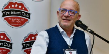 מנכ"ל פרוטאנטקס שי כהן במגפש הסיליקון קלאב דצמבר 2021. צילום: שמואל אוסטר