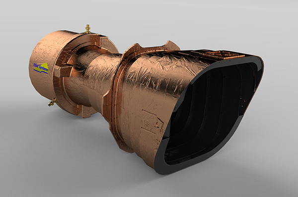 מצלמה בתחום תדרי האינפרה אדום שאלביט תבנה עבור מכון ויצמן. צילום: אלביט מערכות