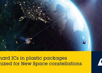 מחשבים ללווינים זעירים. איור: STMicroelectronics