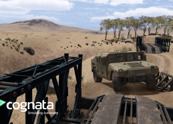 מערכת הסימולציה של קוגנטה ביישומים צבאיים. צילום יחצ