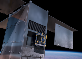 מערכת איחסון בחלל תוצרת רמון ספייס. איור: עופר שפיר.