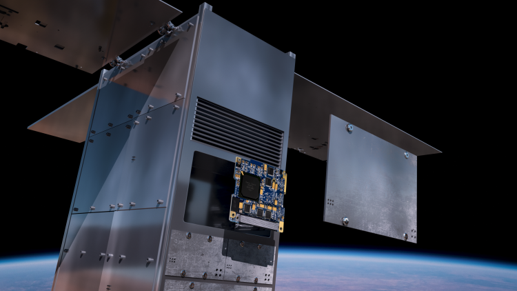 מערכת איחסון בחלל תוצרת רמון ספייס. איור: עופר שפיר.