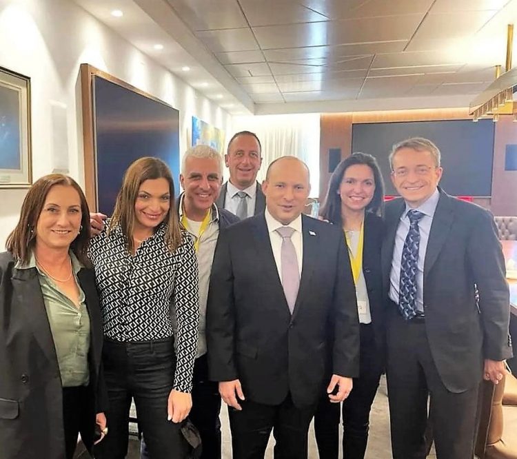 פט גלסינגר, מנכ"ל אינטל נפגש עם ראש הממשלה בנט