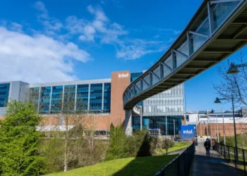 מפעל אינטל שהוחל בבנייתו באורגון. צילום יחצ