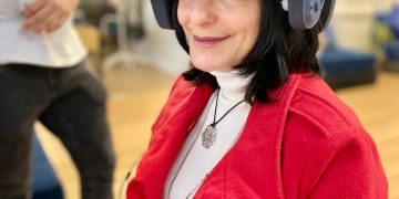 קסדת בריין ספייס. *קרדיט לתמונה: דוברות אוניברסיטת אריאל ו- חברת Brain Space