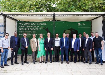 משלחת PTC עם נציגי הנהלת הטכניון. צילום: ניצן זוהר, הטכניון