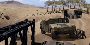 סימוןלציה של כלי רכב אוטונומיים לשימושים צבאיים. צילום: קוגנטה