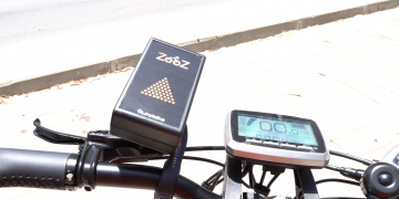 התקן ZooZ 2 של אוטוטוקס מותקן על כידון האופניים. צילום יחצ