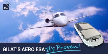 אינטרנט במטוסים. צילום יחצ, גילת