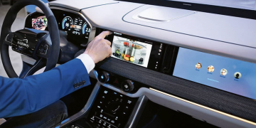 תא הנהג הדיגיטלי של HARMAN. צילום יחצ