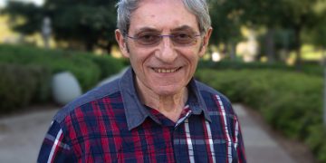 פרופ' יעקב סגיב. צילום: נילס לונד, באדיבות מכון ויצמן