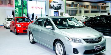 תצוגת מכוניות של טויוטה. אילוסטרציה: depositphotos.com