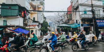 רחוב בהנוי, בירת ויאטנם.