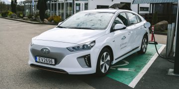 יודאי איוניק, אב טיפוס של רכב חשמלי מתוצרת יונדאי. אילוסטרציה: depositphotos.com