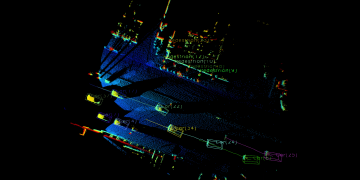 המחשה של פעילות המסדרון החכם ב-UCLA. צילום יחצ אינוויז
