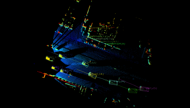 המחשה של פעילות המסדרון החכם ב-UCLA. צילום יחצ אינוויז