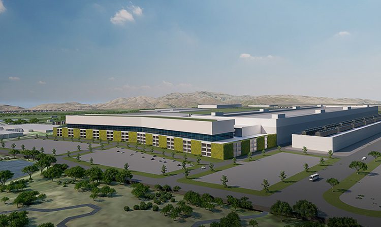 תמונת המחשה של המפעל המתוכנן של מיקרון באיידהו. צילום יחצ