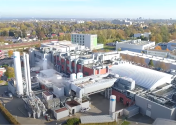 מפעל אלמוס בדורטמונד, גרמניה. צילום מסך מתוך סרטון תדמית של החברה