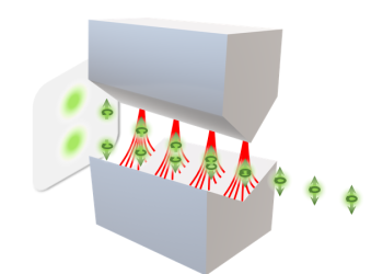 אילוסטרציה 1 - קרני אור. באדיבות דוברות אוניברסיטת תל אביב