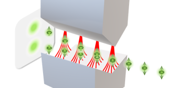 אילוסטרציה 1 - קרני אור. באדיבות דוברות אוניברסיטת תל אביב