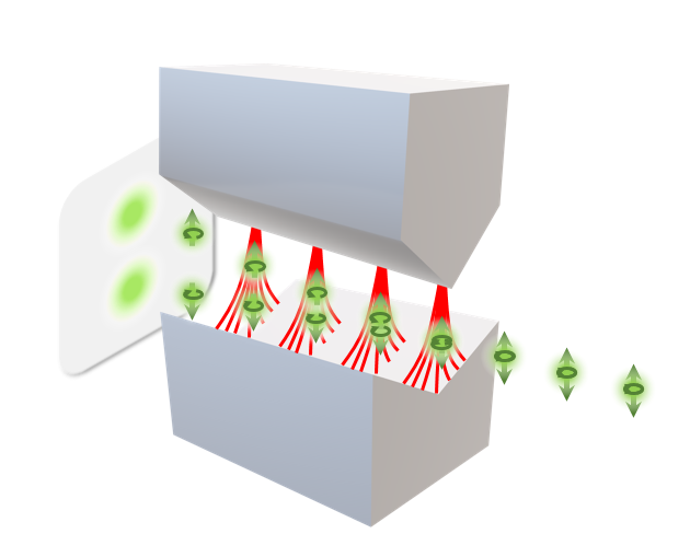 אילוסטרציה 1 - קרני אור. באדיבות דוברות אוניברסיטת תל אביב