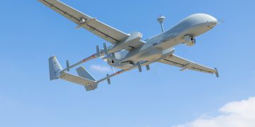 מל"ט הרון 1 של התעשייה האווירית. צילום יחצ