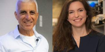 קארין אייבשיץ ודניאל בן עטר, מנכ"לים משותפים לאינטל ישראל צילום: יח"צ אינטל