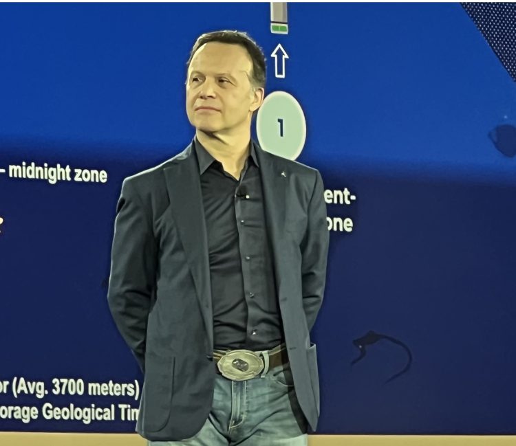 ג'אן פאולו באסי, סגן נשיא בכיר ל-3DEXPERIENCE בדאסו סיסטמס באירוע 3DEXPERIENCE WORLD בנאשוויל. צילום: אבי בליזובסקי